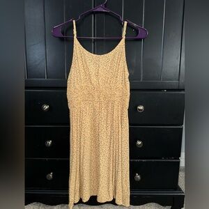 Yellow Floral American Eagle Tank Dress